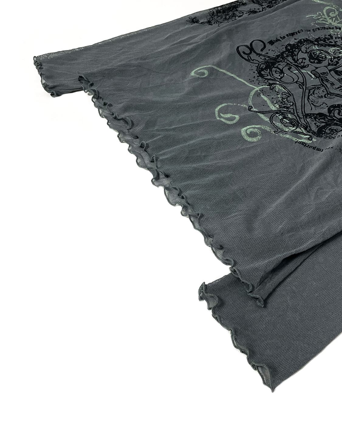 vintage 메쉬 그래픽 티셔츠  상품이미지4