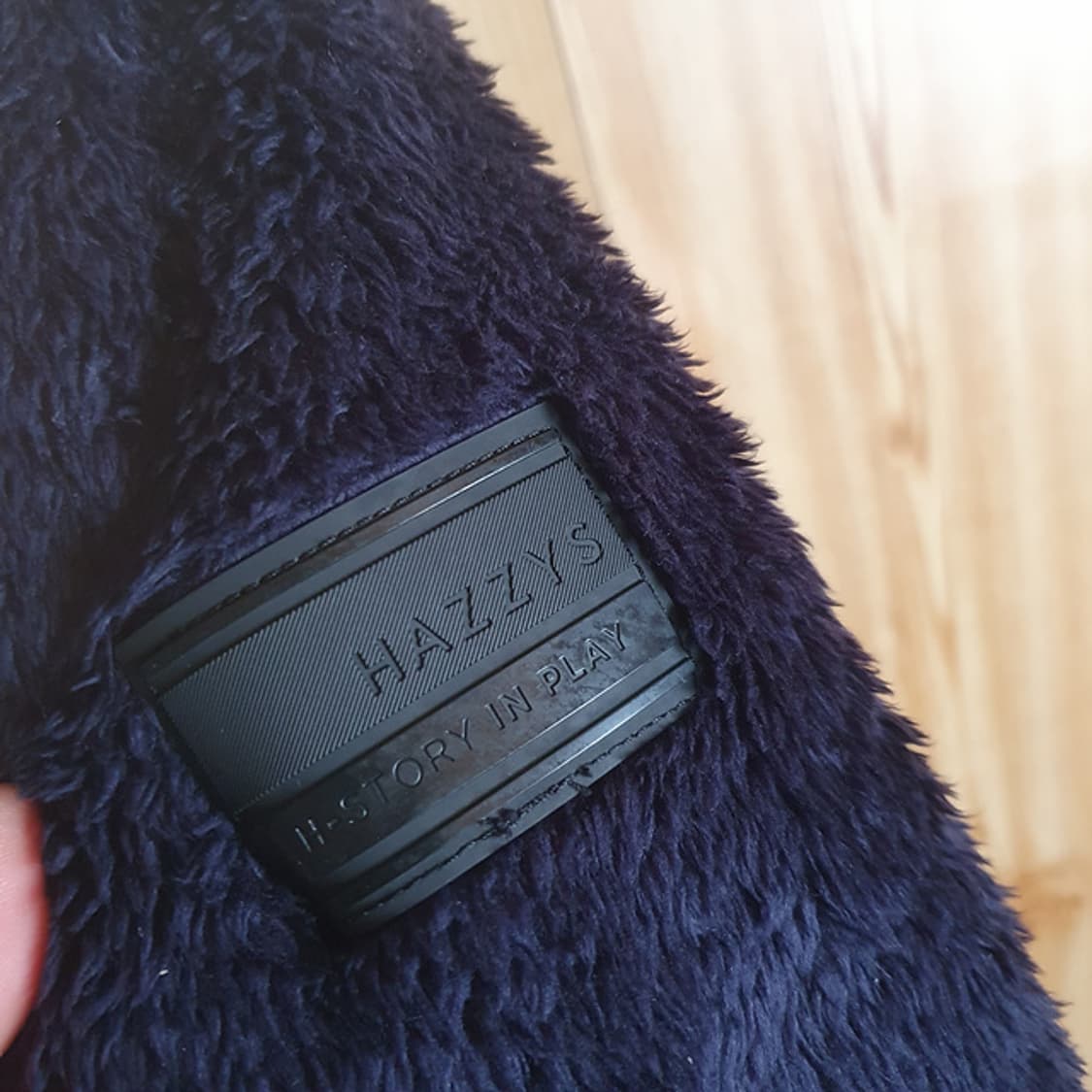 HAZZYS 헤지스골프 컬러 블록 쉐르파 점퍼 105 상품이미지3