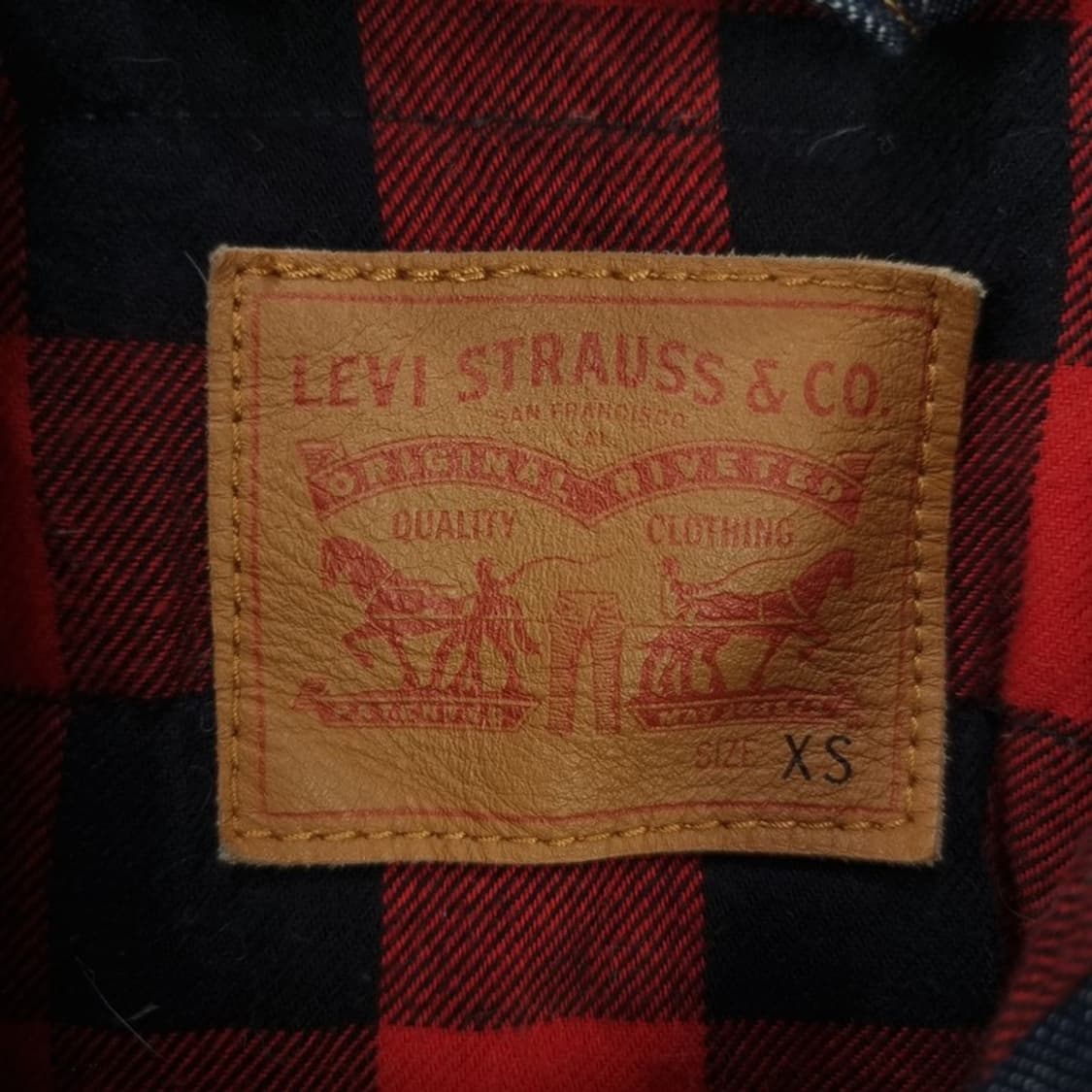 [리바이스] 카라 쉐르파 데님 자켓 청자켓 M18147 상품이미지7