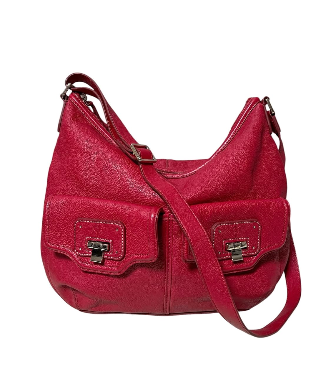 (새상품) 콜한(Cole Haan)레드 호보 크로스백 상품이미지1