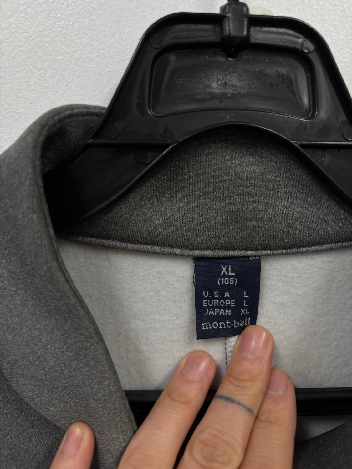 몽벨 트랙 집업 상품이미지4