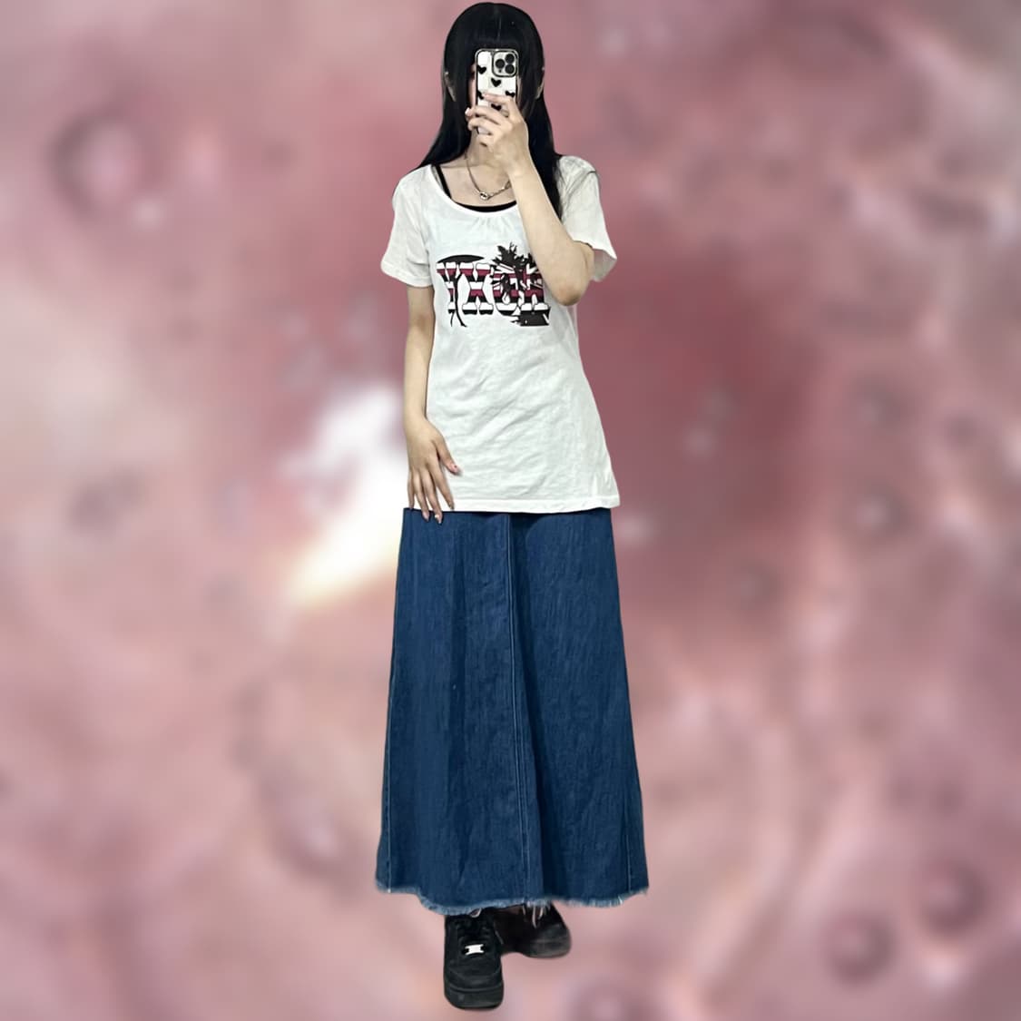 록시 프린팅 반팔 티셔츠 상품이미지1