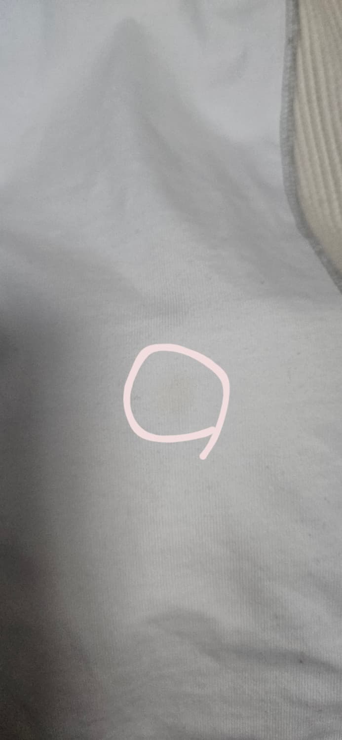 할로미늄 드로잉 라글란 티 에크루 상품이미지6