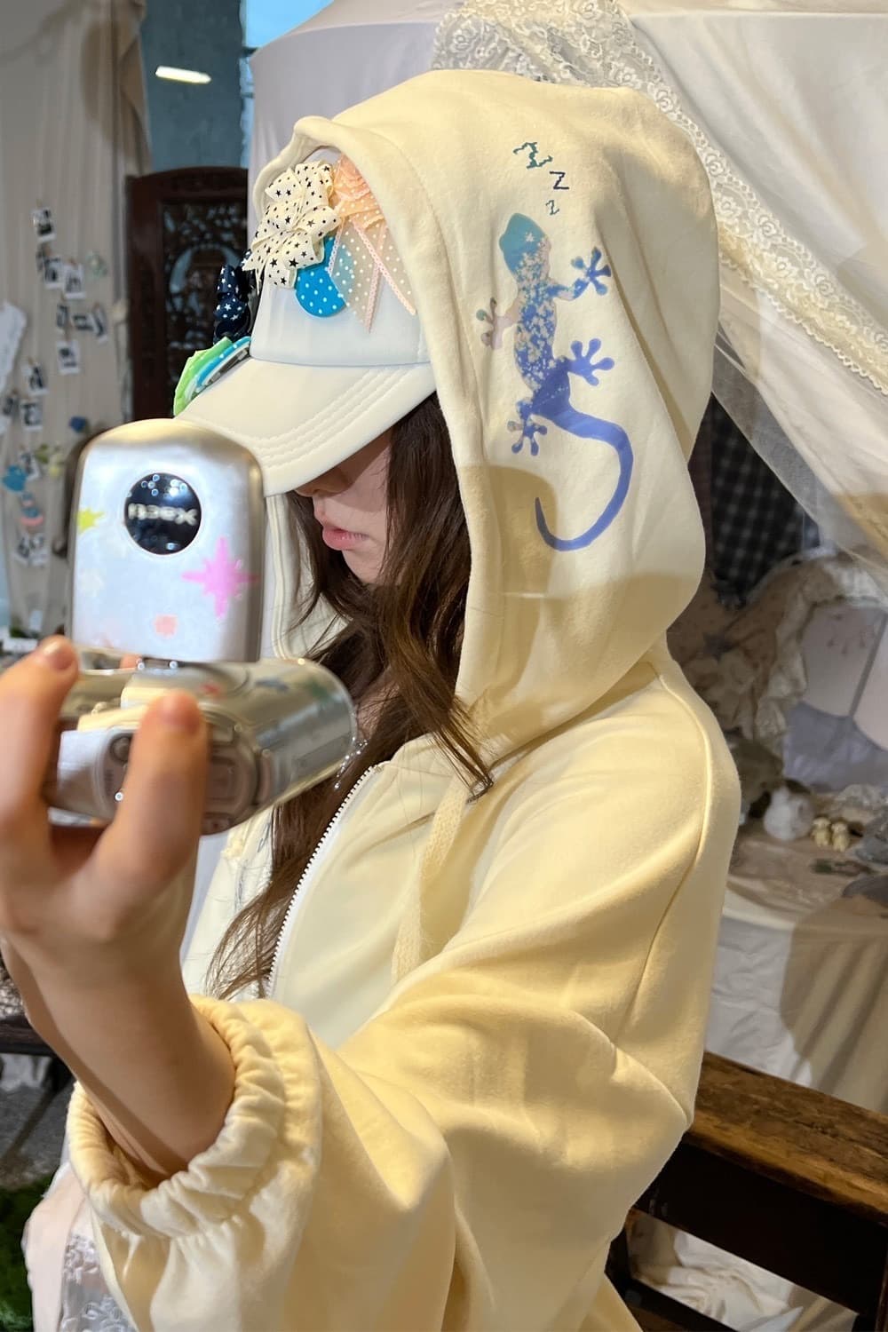 리브인모스 liveinmoss 후드집업 레몬색상 상품이미지1