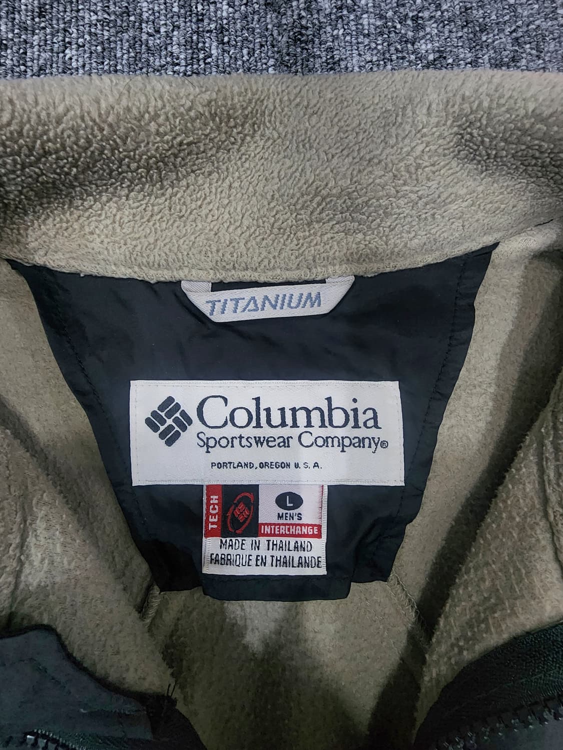 컬럼비아 티타늄 플리스 후리스 자켓 L 상품이미지7