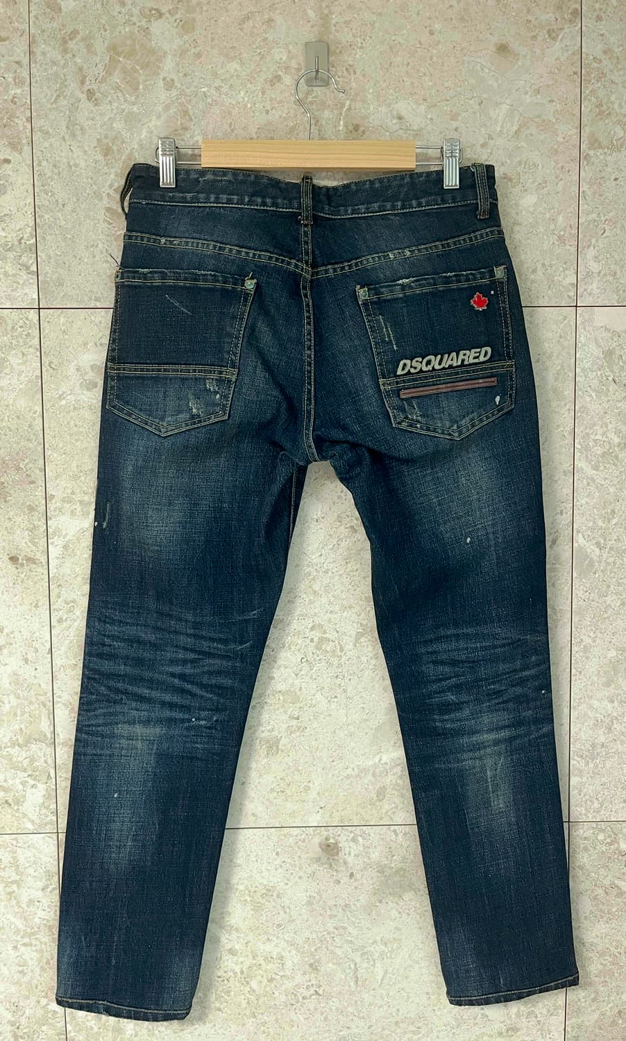 디스퀘어드2 남성 데미지 워싱 청바지 48(31-32인치) 정품 상품이미지2