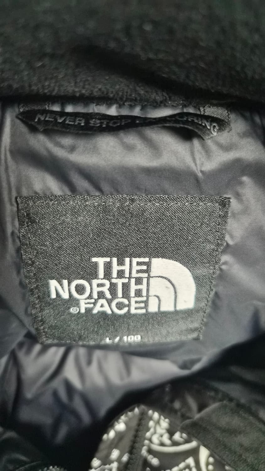 노스페이스 눕시 노벨티 다운 패딩 블랙 L 거의 새것 상품이미지3