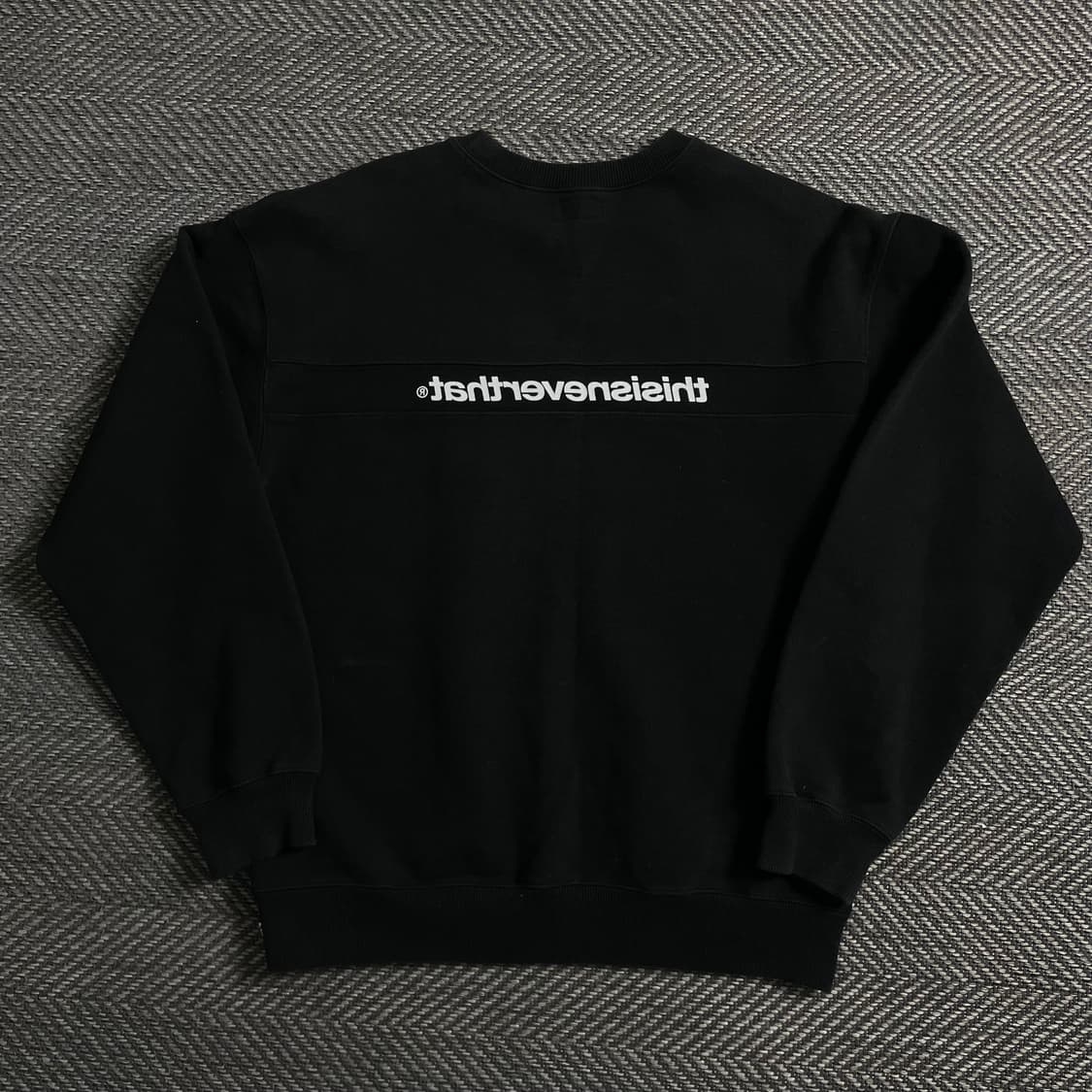 디스이즈네버댓 빅로고 박시핏 맨투맨 o 4107 상품이미지4