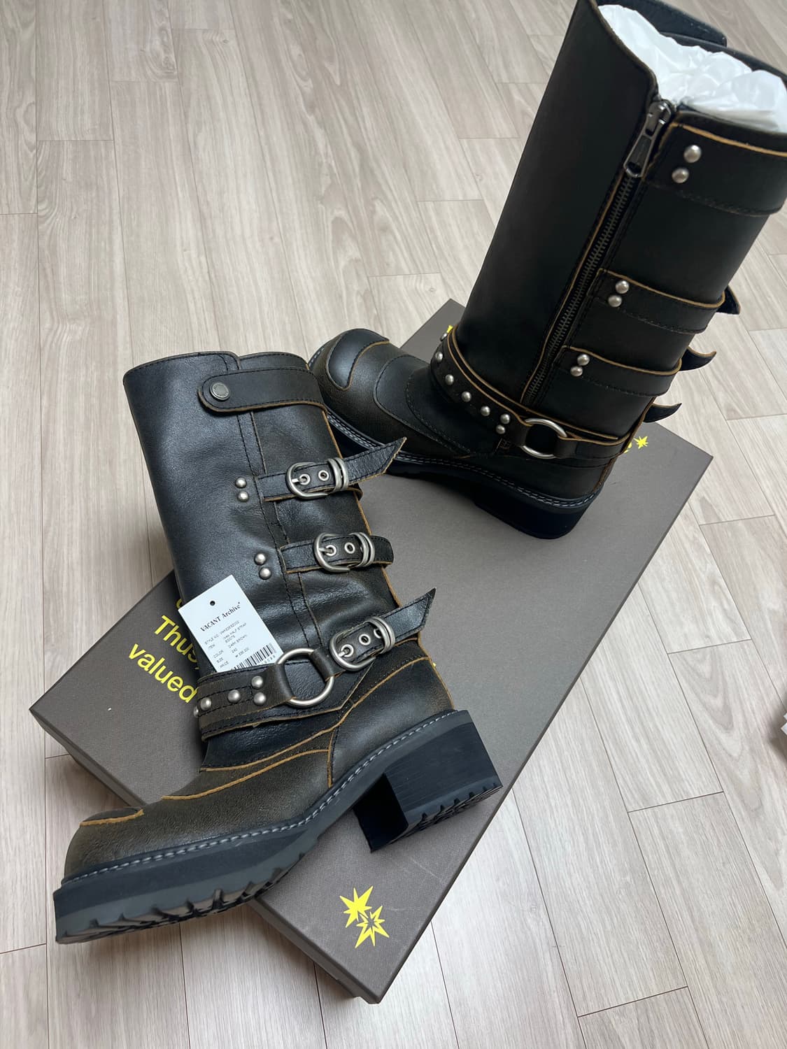 베이컨트 아카이브 / IVAN HALF STRAP BOOTS / 240 상품이미지3