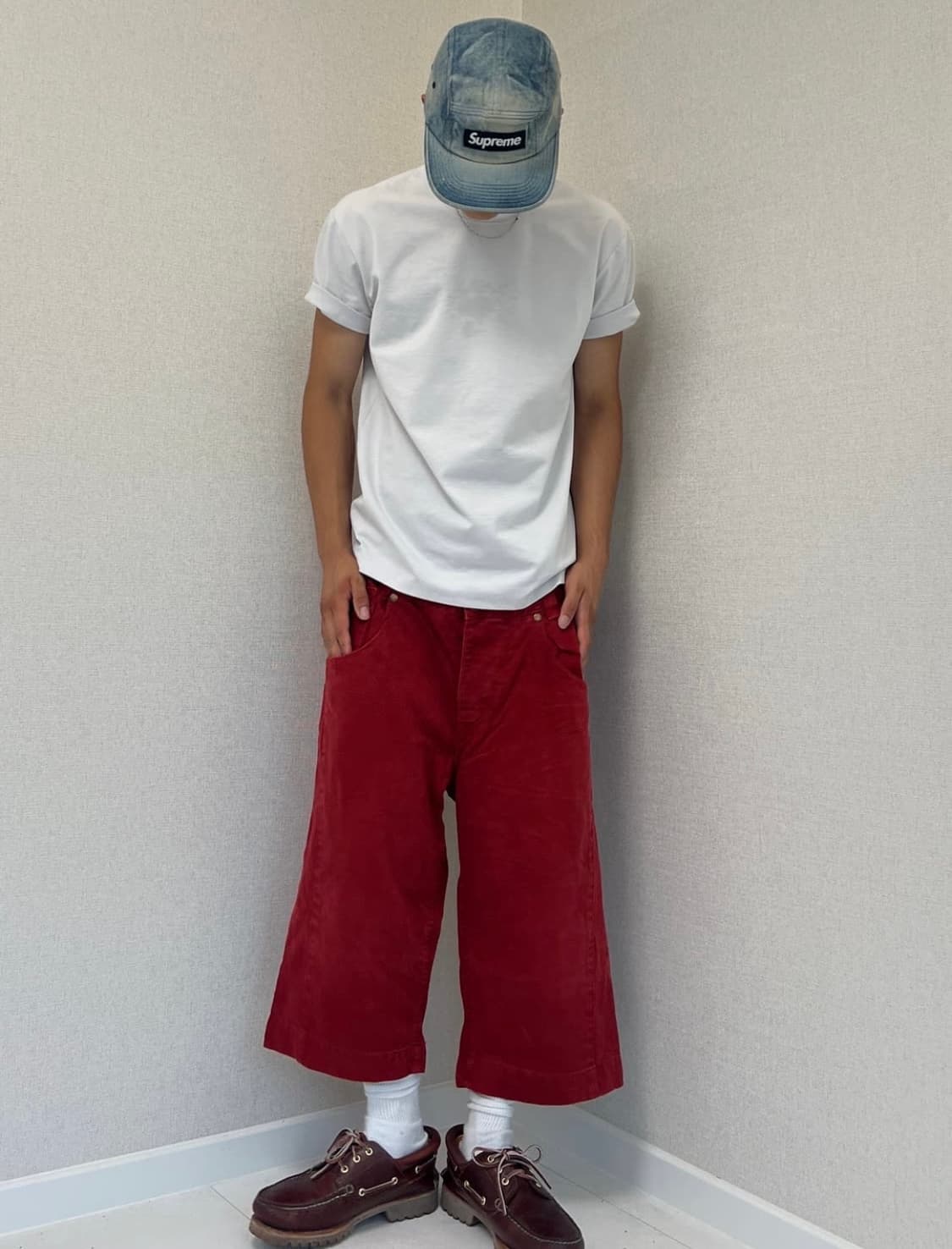 7부 팬츠 red 상품이미지6