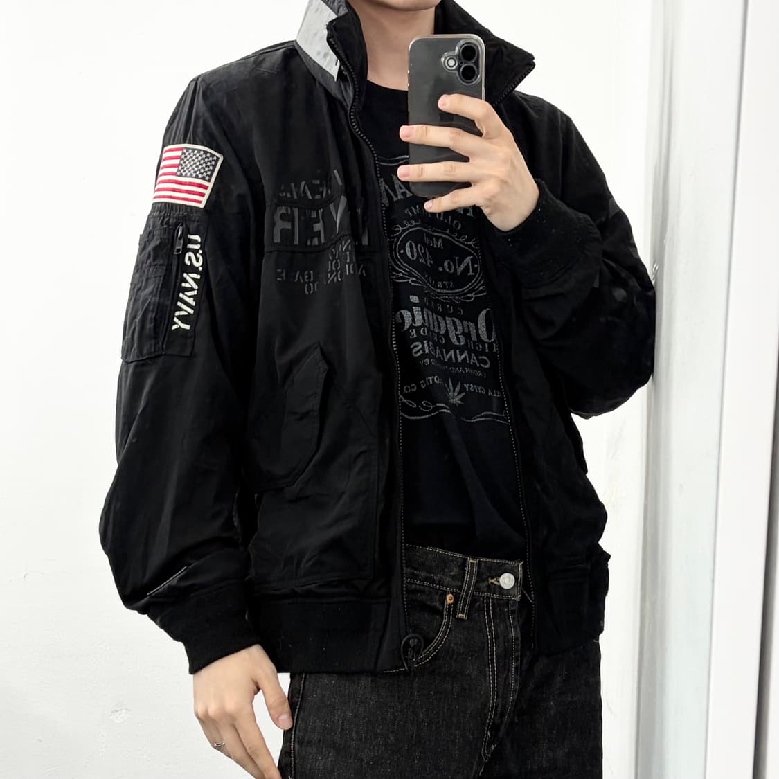 아비렉스 Frogman CWU 플라이트 자켓 상품이미지2