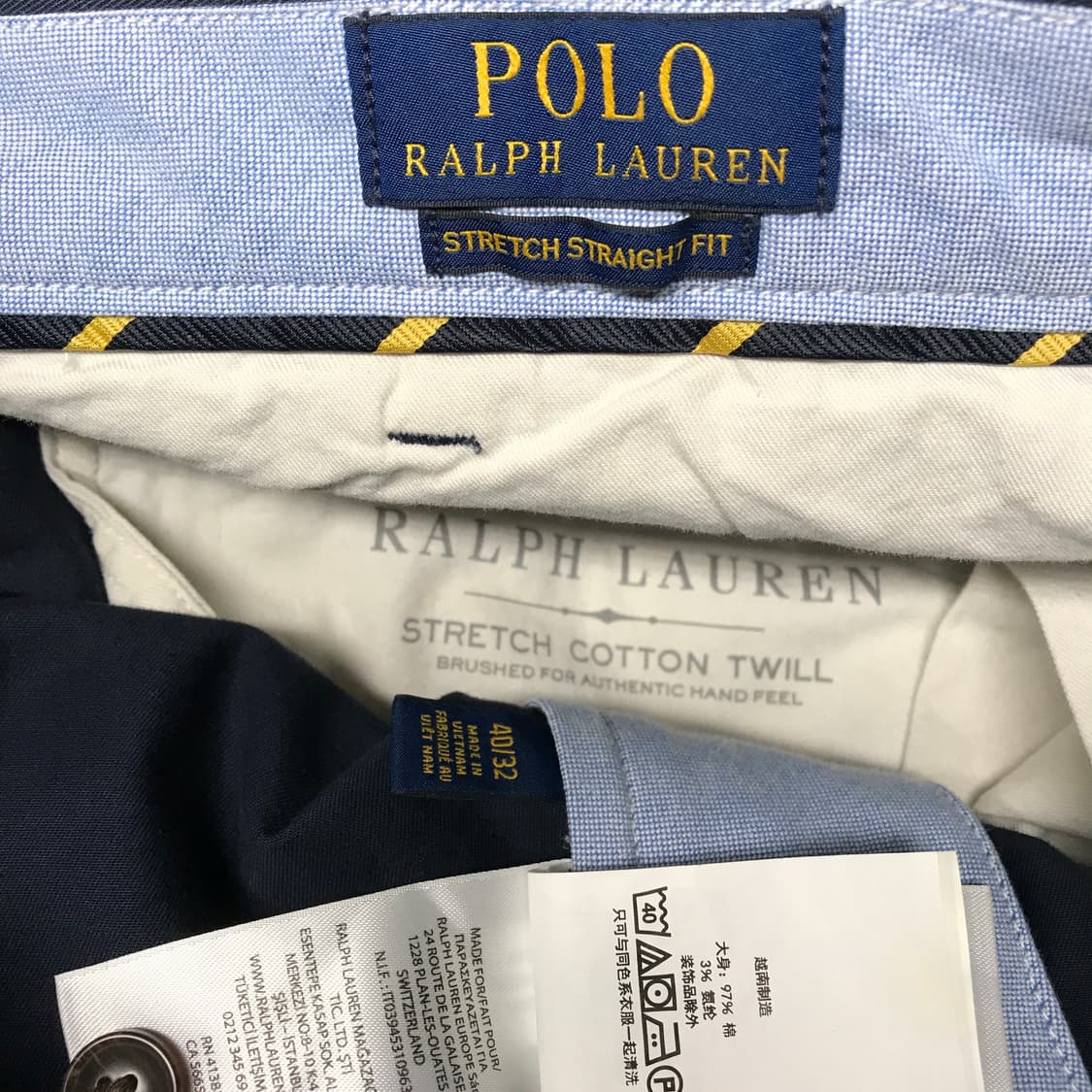 폴로 랄프로렌 네이비 치노 팬츠 40/32 상품이미지6