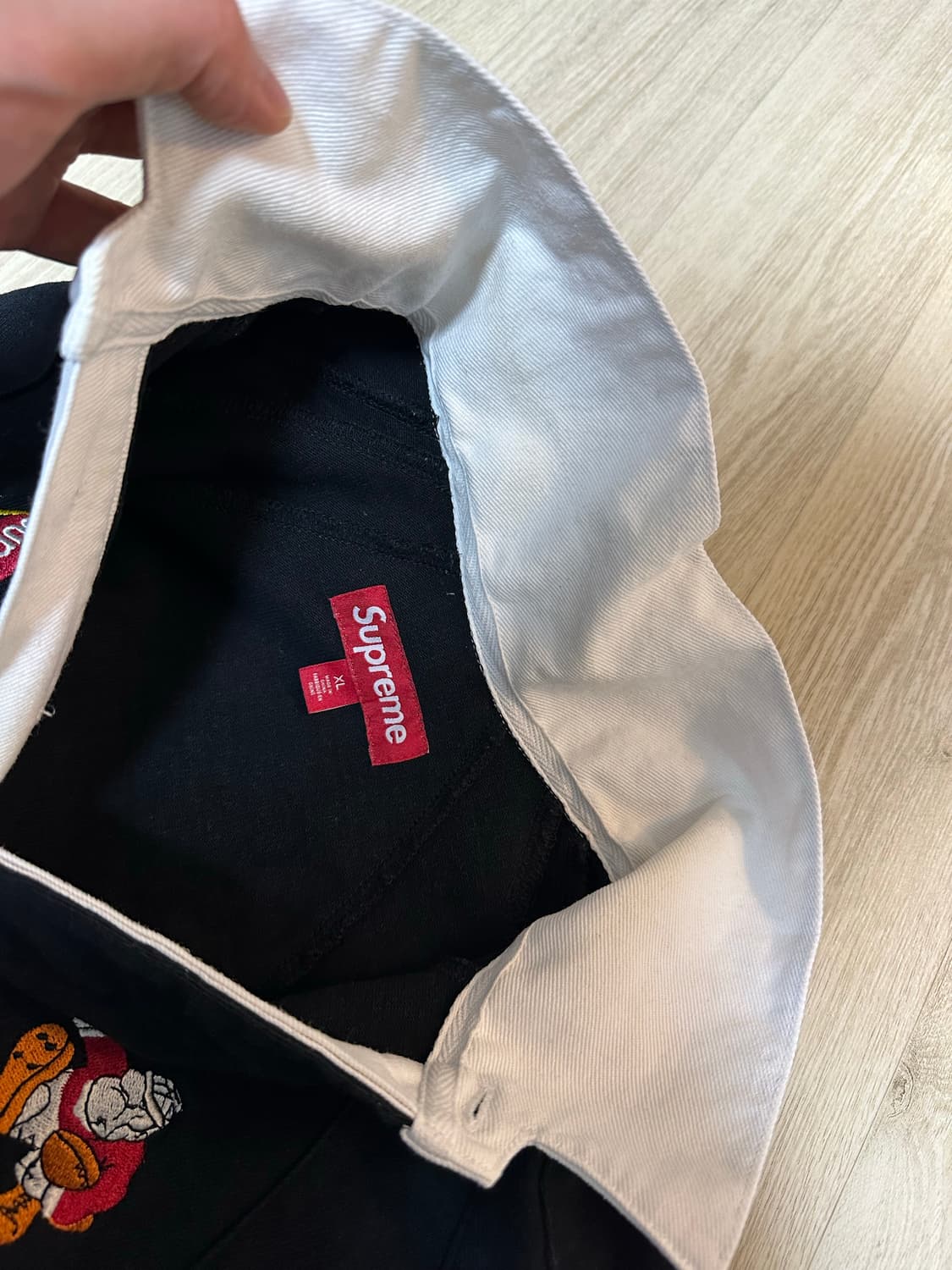 (XL)슈프림 숏슬리브 블랙 24SS 상품이미지6