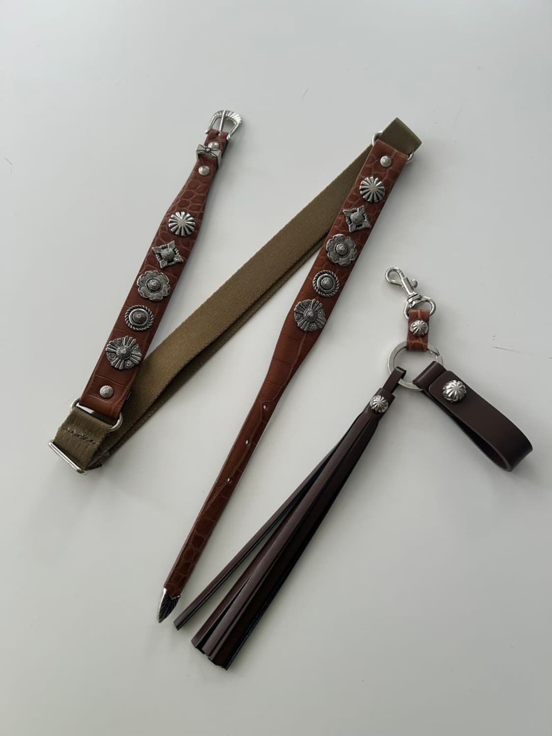 TASSEL KEYRING BELT 태슬 키링 벨트 상품이미지1