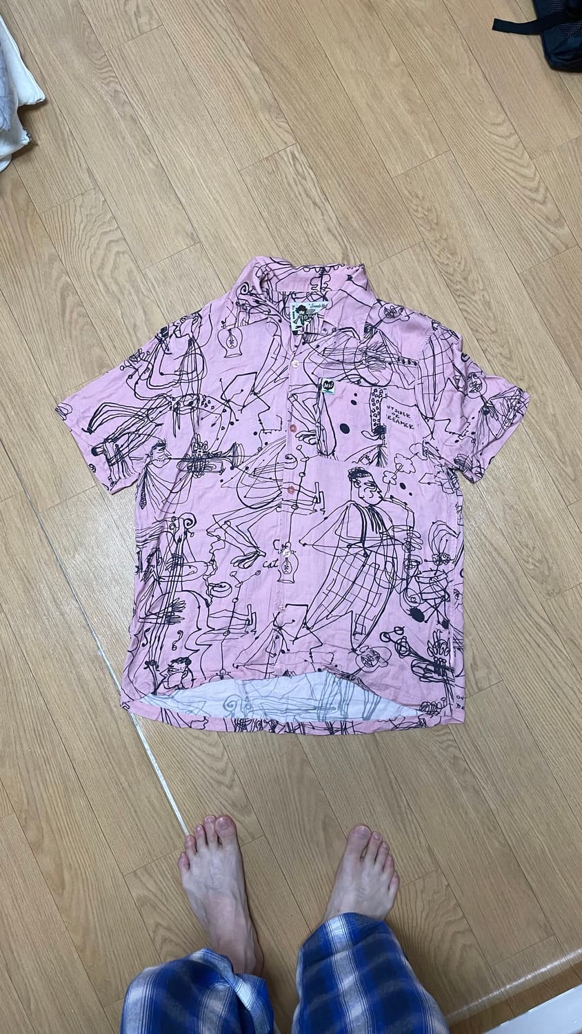 deus 데우스 반팔셔츠(m) 상품이미지1