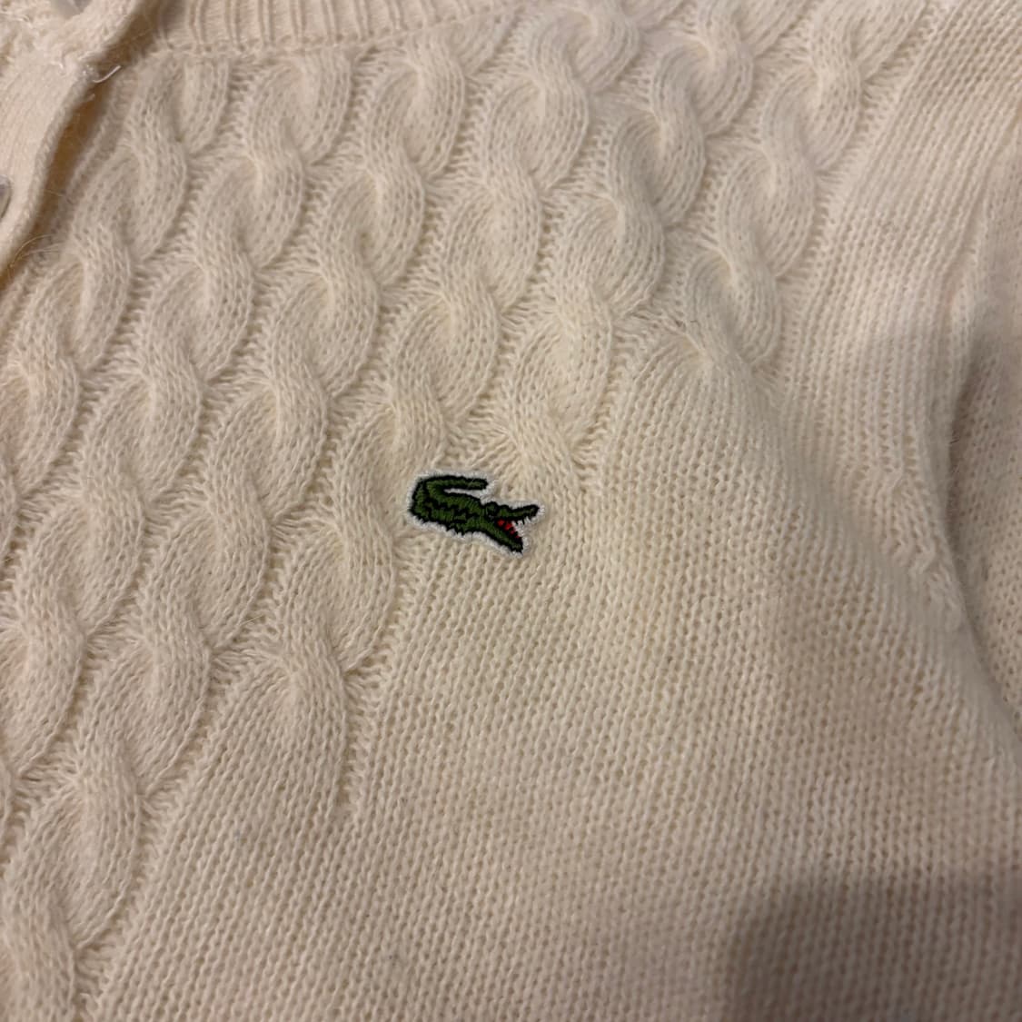 라코스테 긴팔 가디건 ☆225 상품이미지2