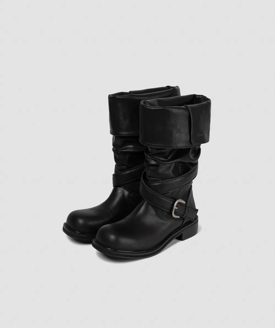 기호 레이븐 폴더블 버클 부츠 블랙  상품이미지3