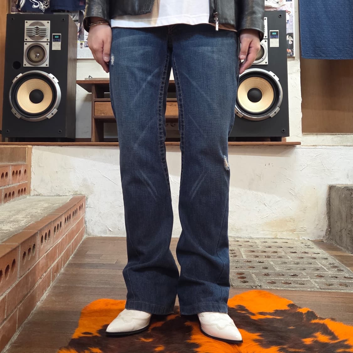 트루릴리전 조이 진청 데님 팬츠 상품이미지2