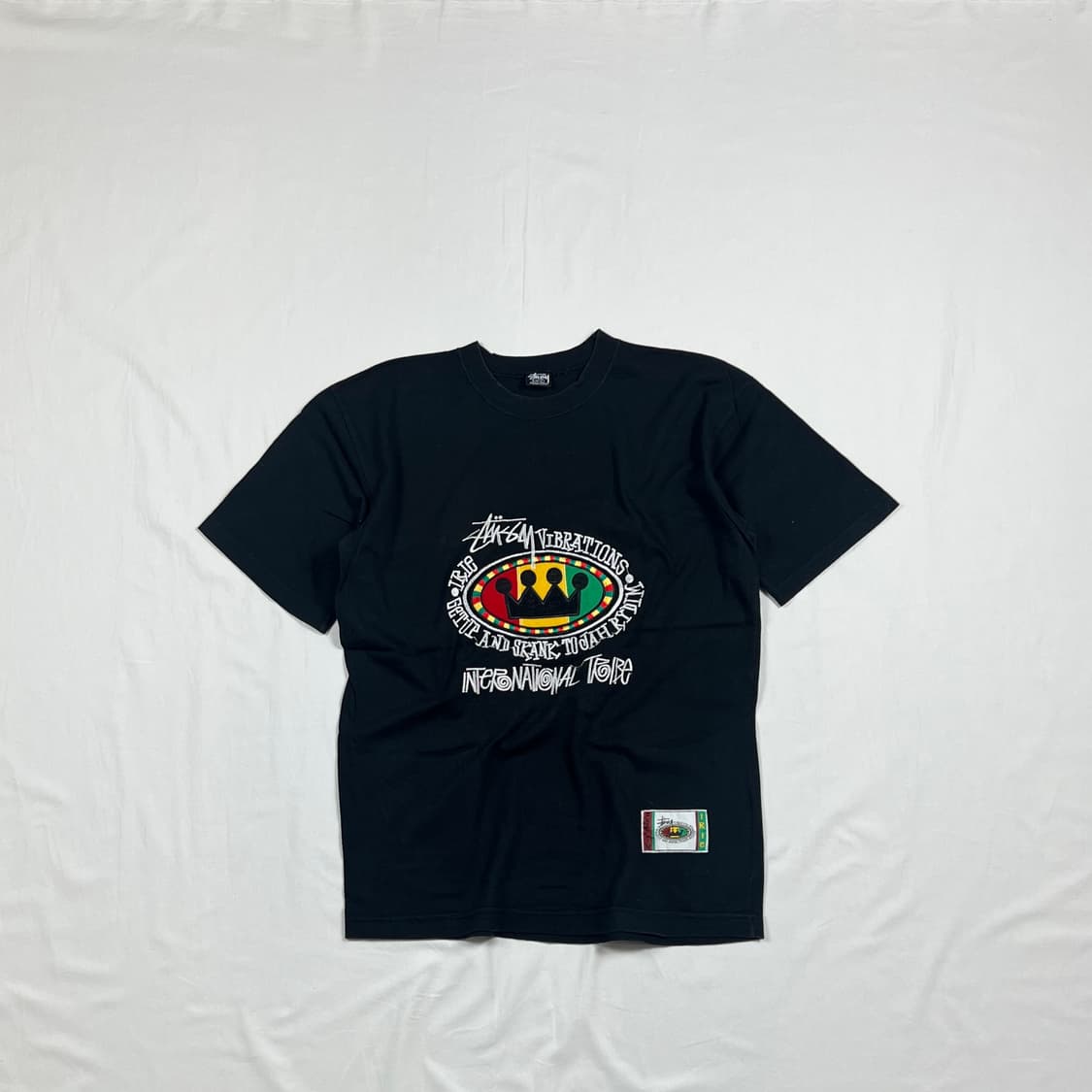 90’s 스투시 stussy feelin irie 반팔티 상품이미지1