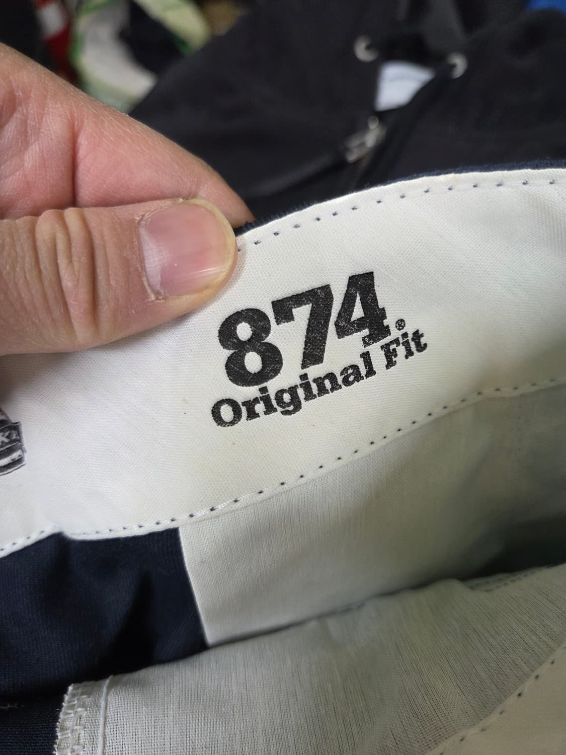 디키즈 874 오리지날핏 코튼팬츠 34 다크네이비  상품이미지6