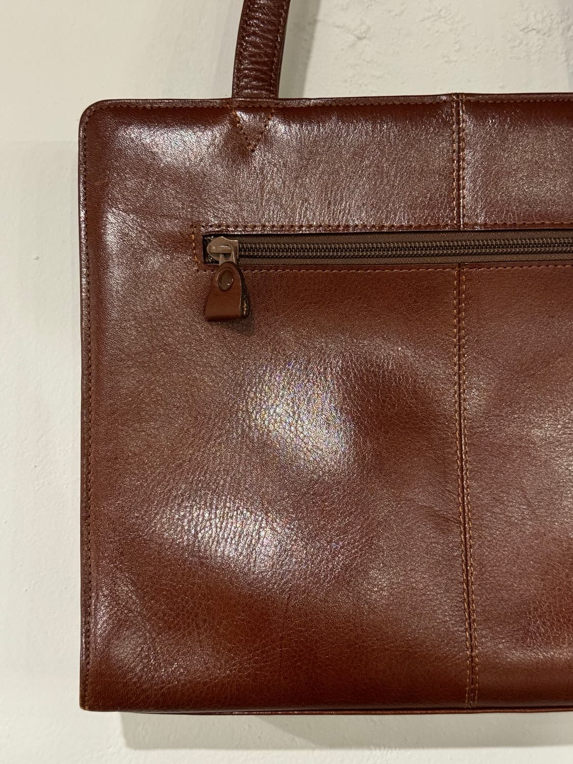 사각 가죽 숄더백 상품이미지8