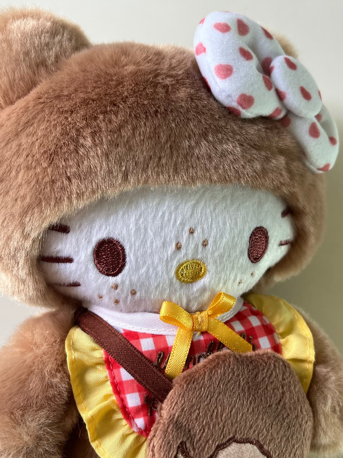몬치치 키티 깅엄 인형 상품이미지3