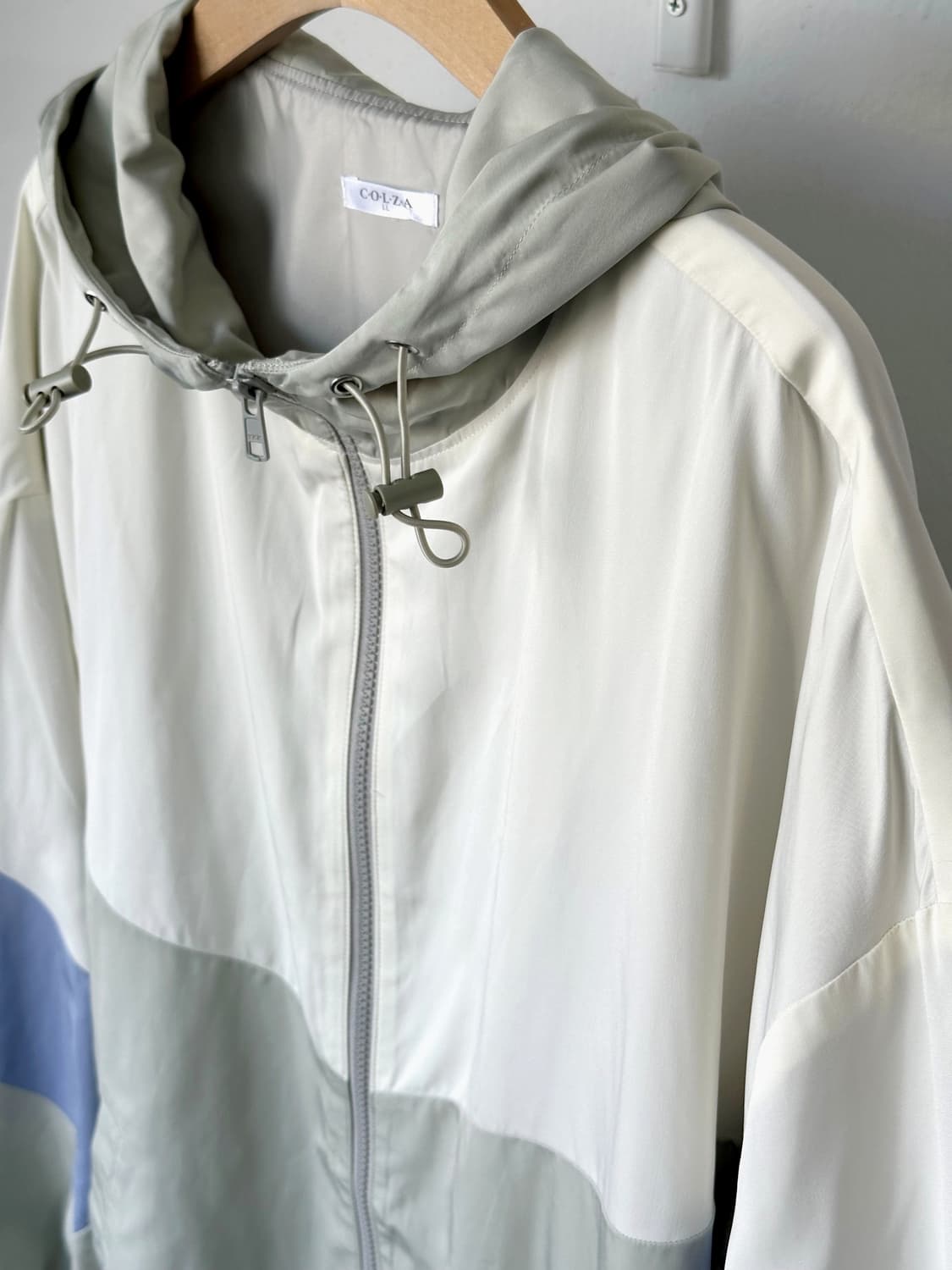 Washed poly panel design wind parka 상품이미지6