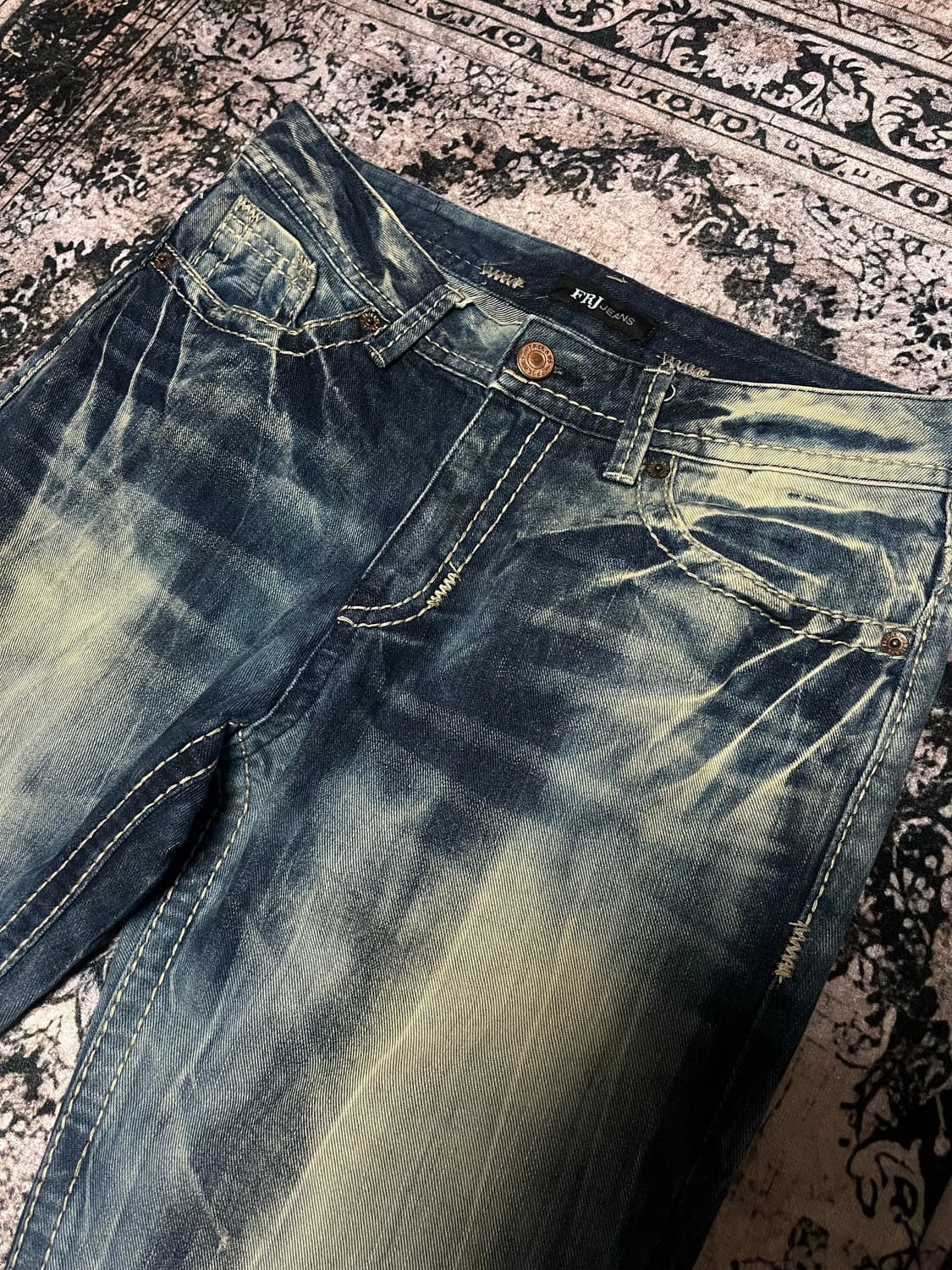 FRJ jeans 샌드워싱 데님팬츠 32 상품이미지3