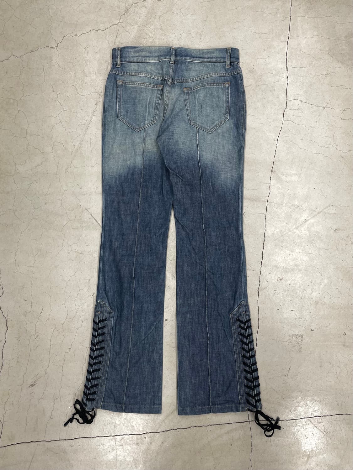 Alexander Mcqueen SS05 laced up flare 상품이미지2