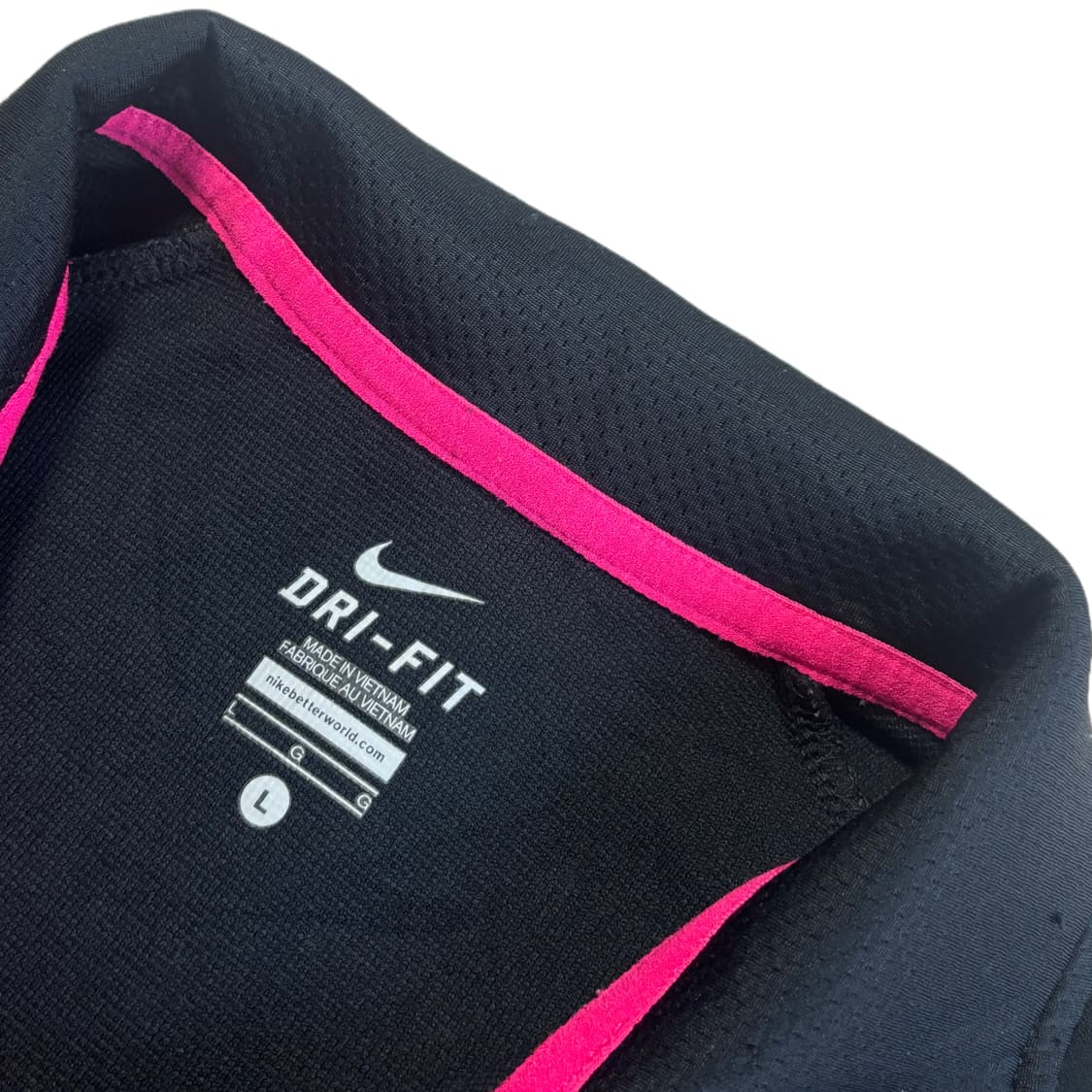 나이키 올드스쿨 블랙 핑크 져지 트랙탑 상품이미지2