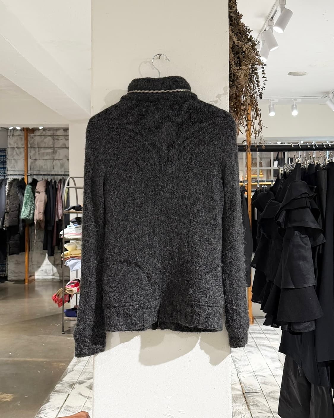 돌체앤가바나 차콜 울 블랜드 집업 자켓 상품이미지6