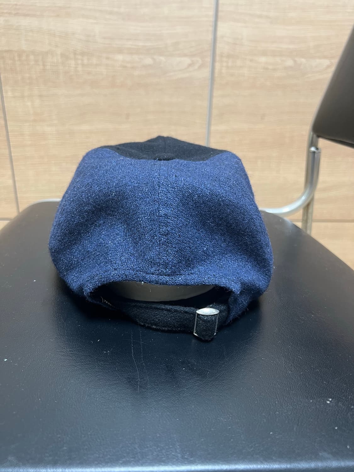 예스아이씨 G-Logo Wool Cap Navy 상품이미지2