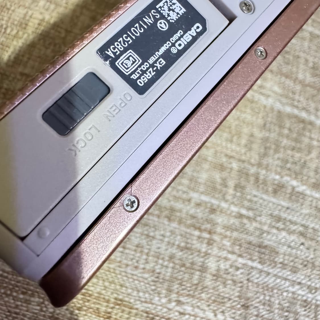 카시오 casio zr-50 틸트액정 셀카가능 빈티지 디카 카메라 상품이미지4