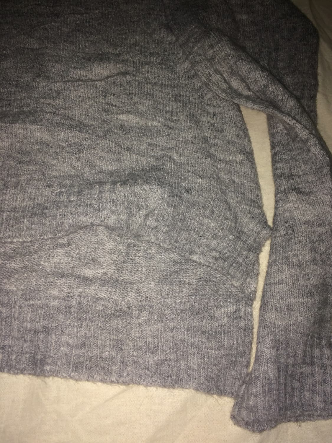 turtle neck unbalanced knit 상품이미지3