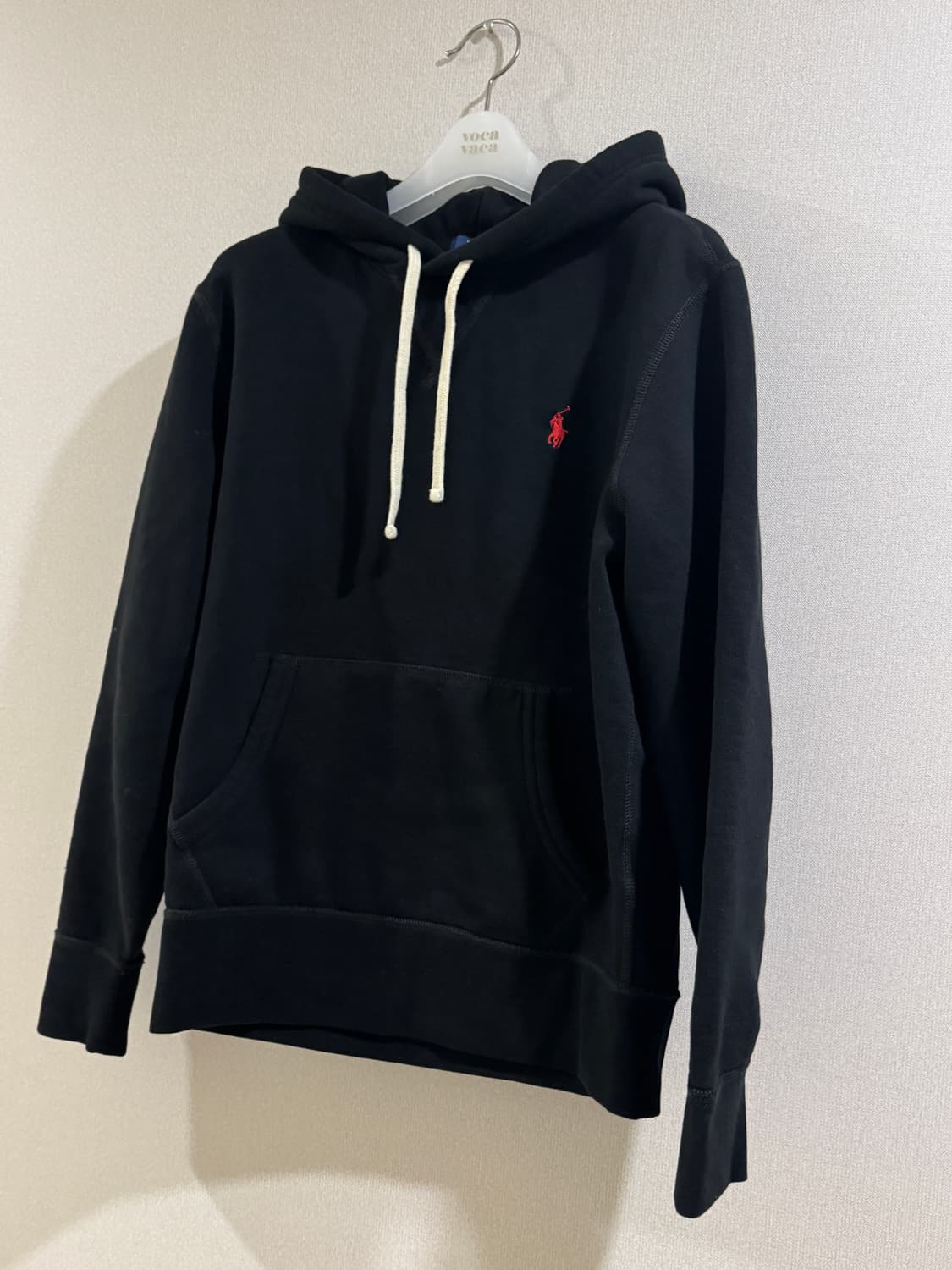 폴로 랄프 로렌 플리스 후드티 블랙 S 상품이미지1