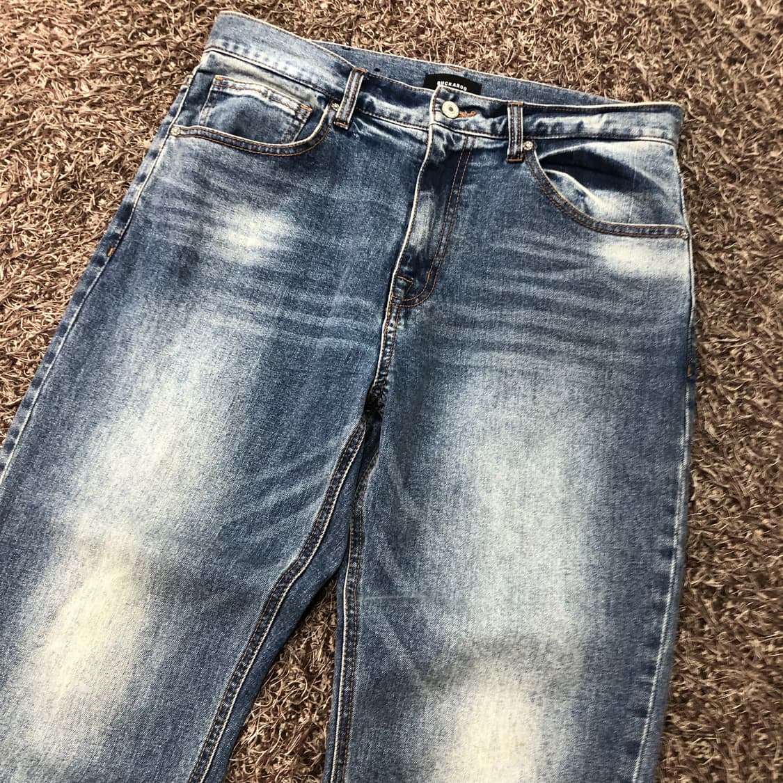 버커루 워싱 데님 팬츠 상품이미지2