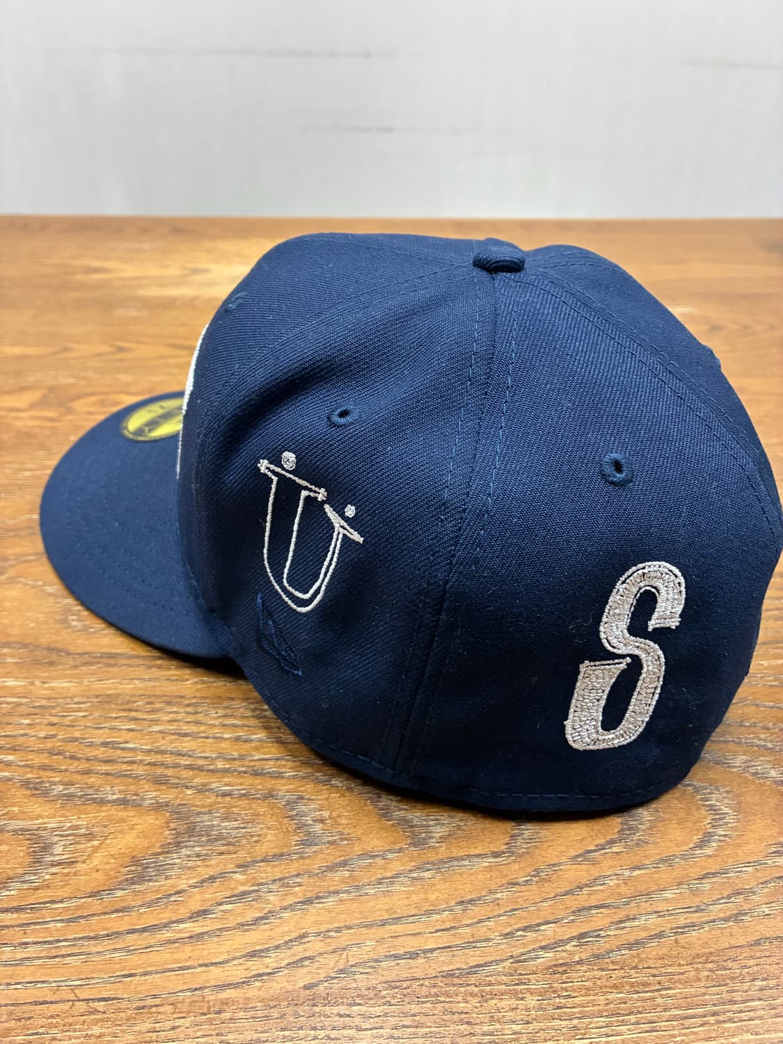 스투시 랜섬 자수 뉴에라 59피프티 캡 네이비 상품이미지3