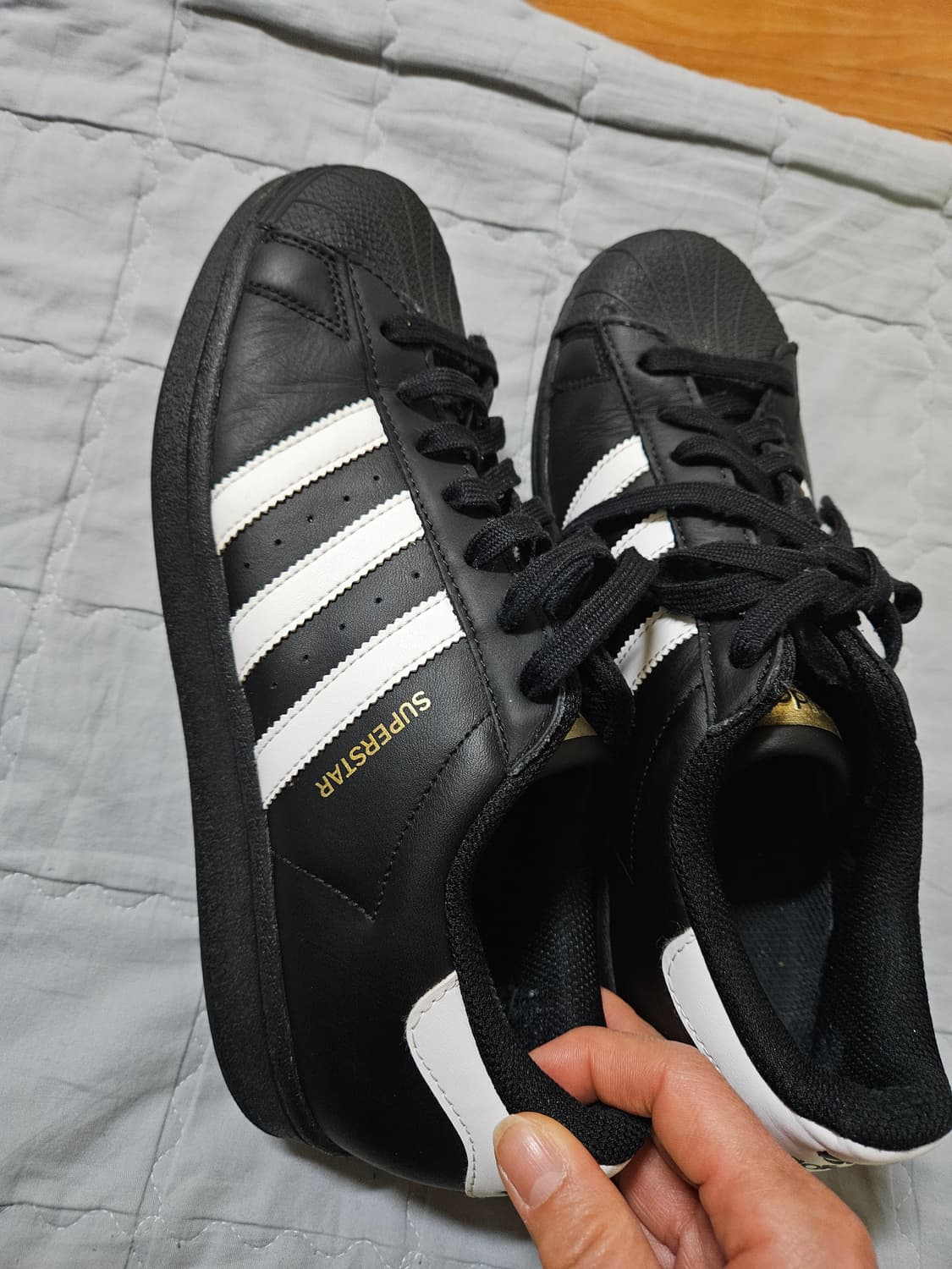 아디다스 슈퍼스타 블랙 상품이미지2