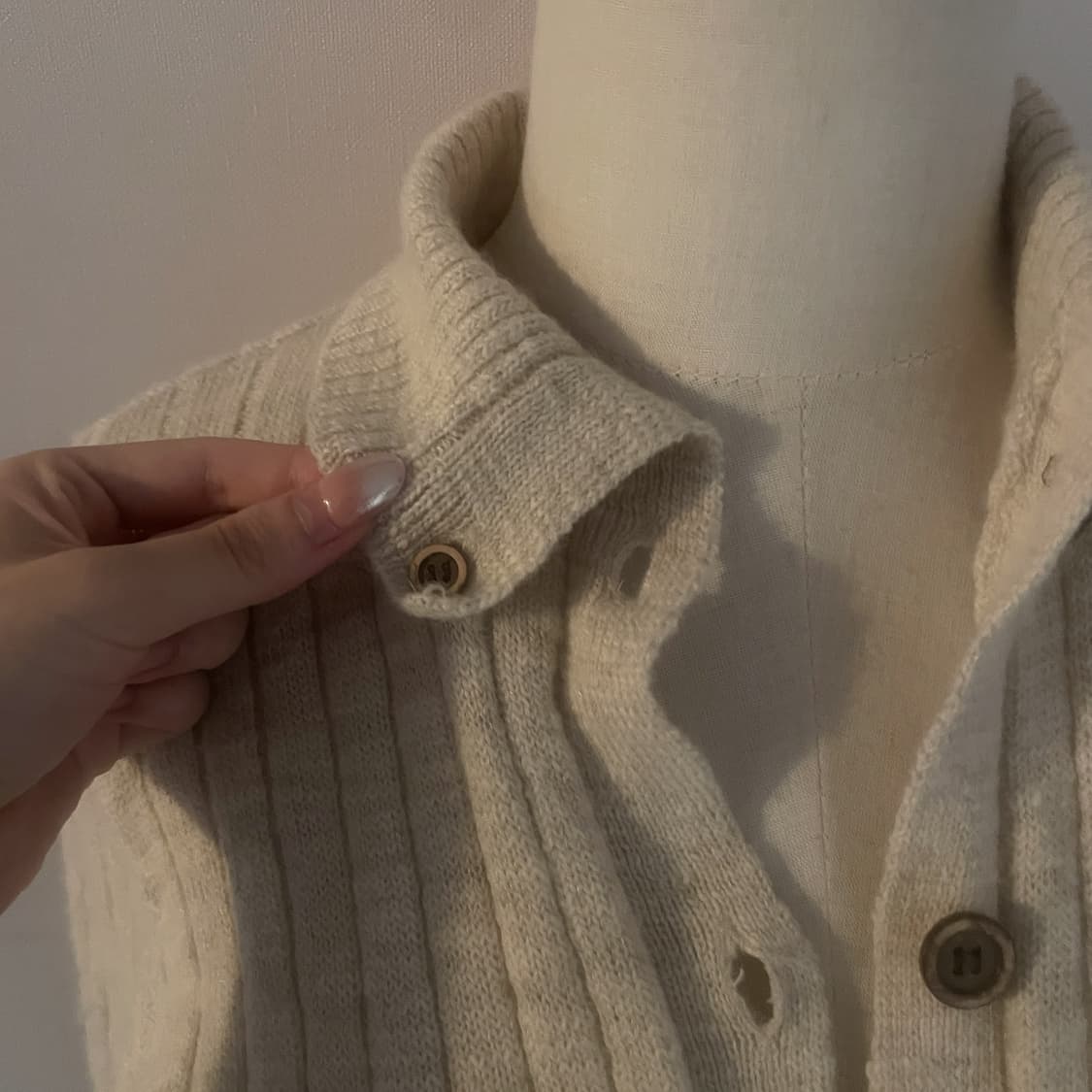 [세트가] 빈티지 가디건 빈티지 스커트 모리룩 모리 가디건 일본빈티지 상품이미지2