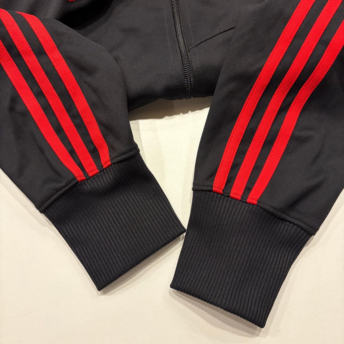 [110] 08-09s 아디다스 AC밀란 트랙탑 블랙/레드 B750 상품이미지9