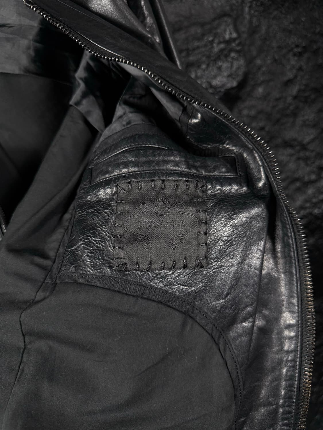 Leon Louis Anatomical Leather Jacket 상품이미지8