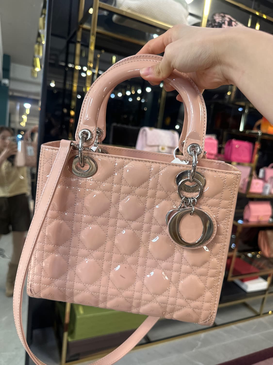 레이디디올 페이던트 인디핑크 상품이미지1