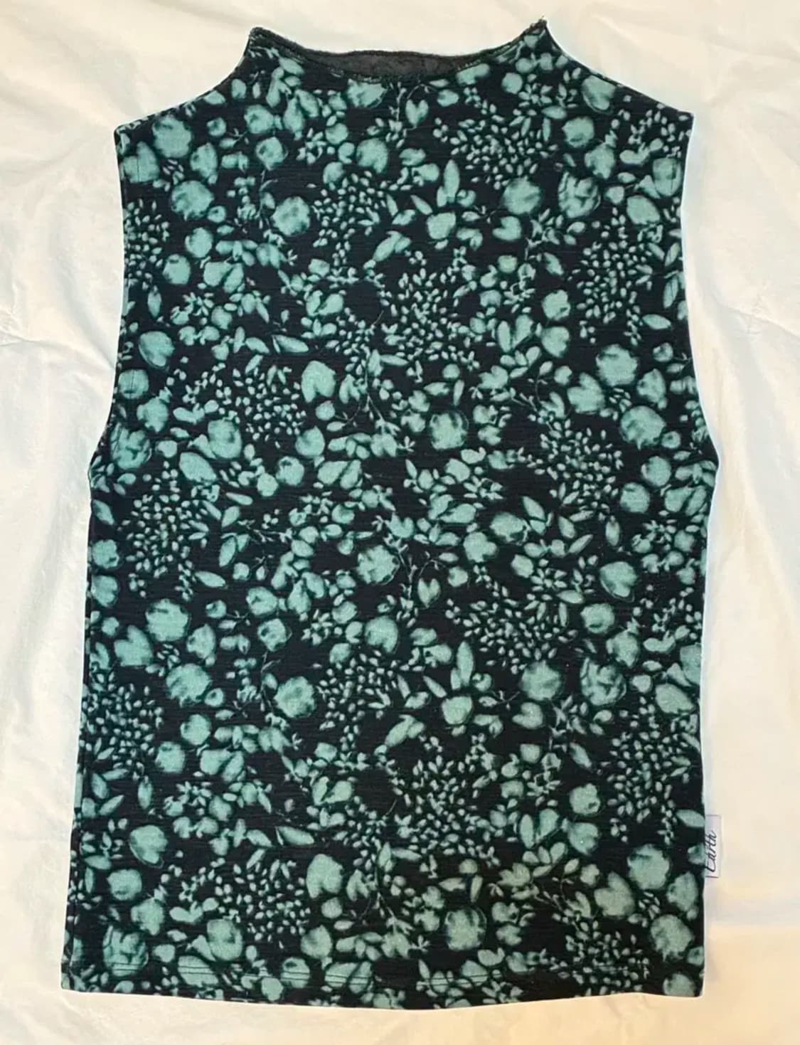 earthjigu 얼스지구 플라워 슬리브리스 상품이미지1