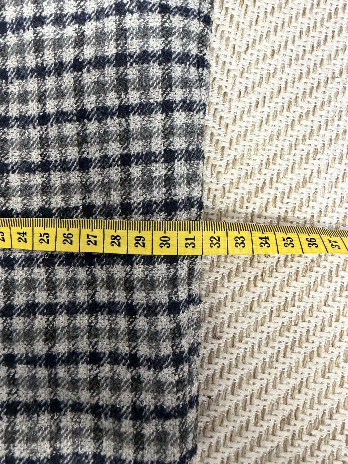 정품) 수트서플라이 체크 패턴 바지 48(32) 상품이미지9