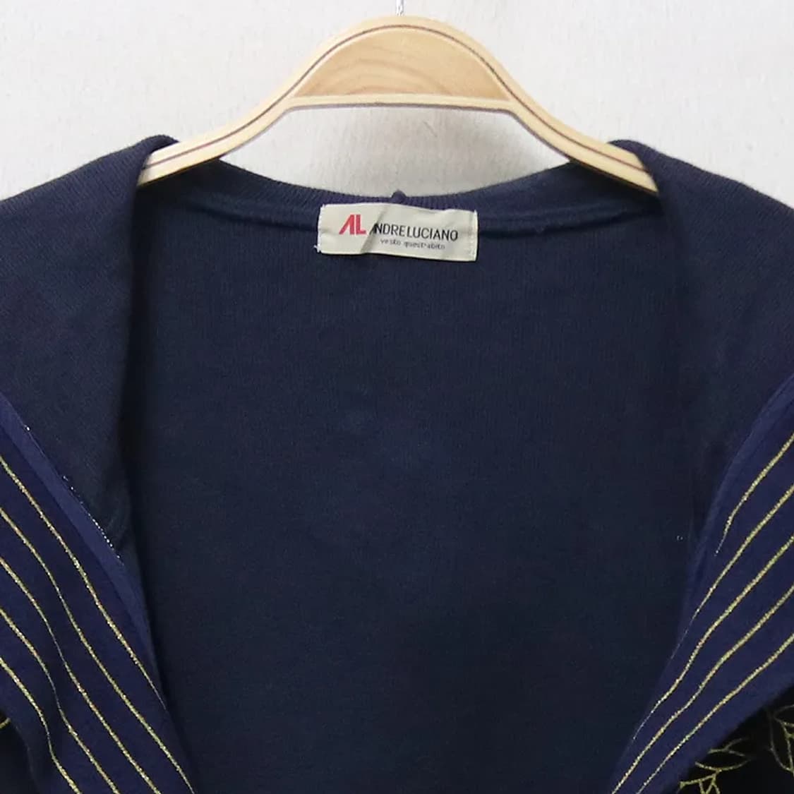 90'S ANDRELUCIANO 패턴 가디건 61509 상품이미지3