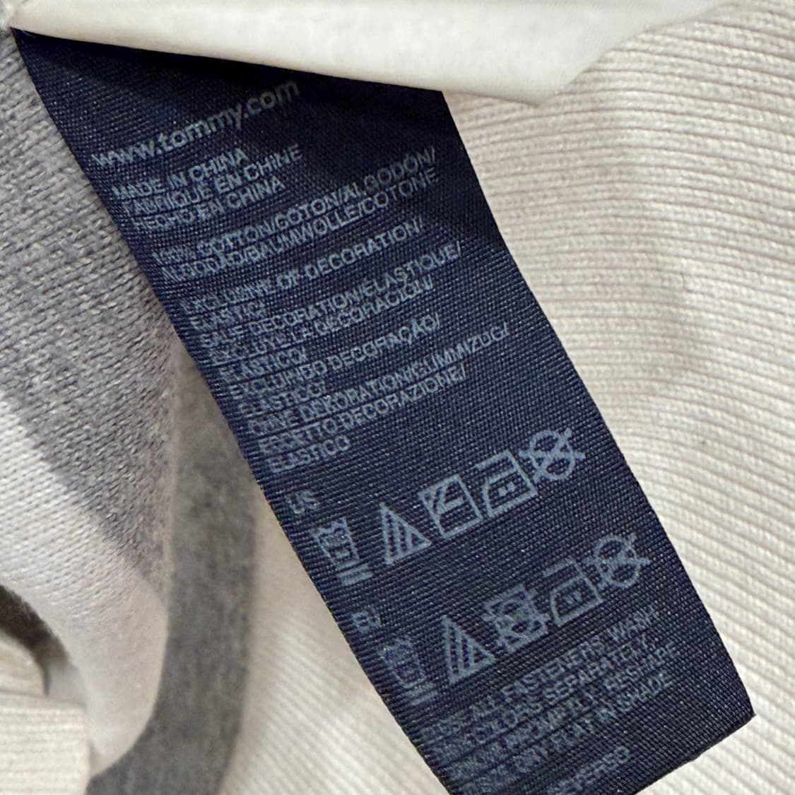 타미힐피거 브이넥 스트라이프 롱 가디건 S (w) 상품이미지4