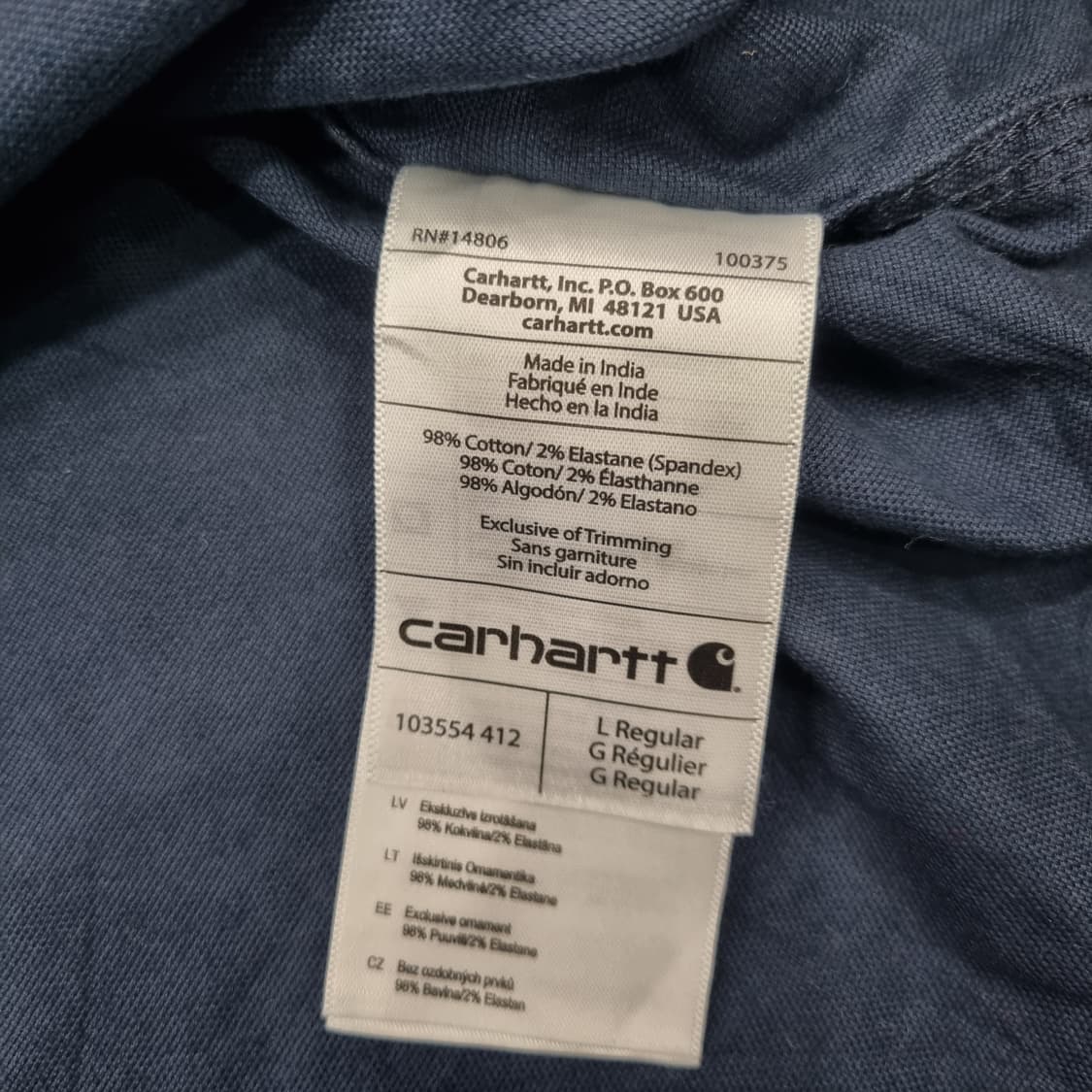 칼하트 빈티지 셔츠 (남방)
CARHARTT Vintage Shirt 상품이미지3