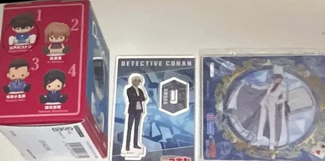 명탐정코난)제로의 일상 만화책,코난 피규어,아무로토오루+괴도키드 아크릴 상품이미지2