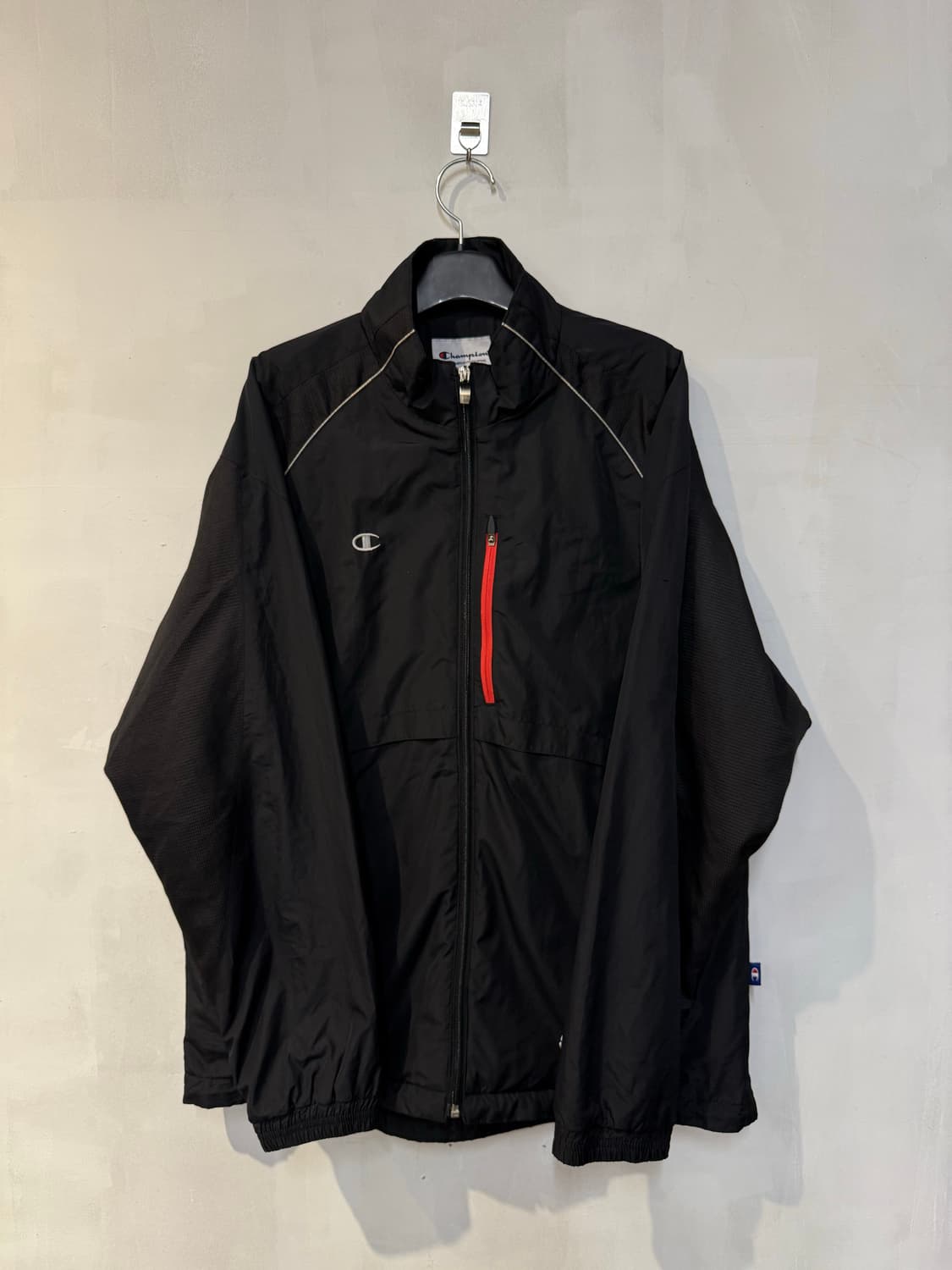 챔피온 블랙 바람막이 상품이미지1