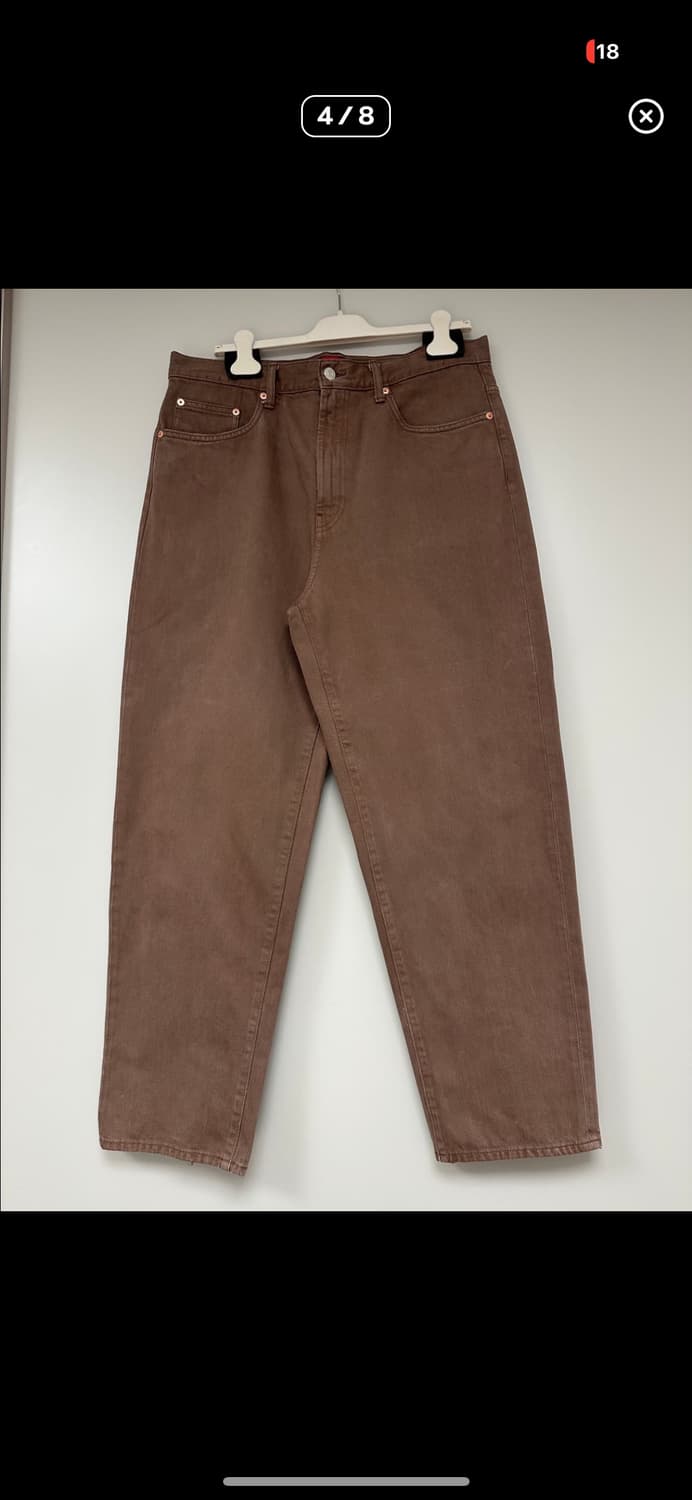 슈프림 23fw 배기진 라이트 브라운 상품이미지4